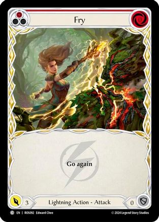 Fry (Red) (ROS092) Rainbow Foil - Rosetta