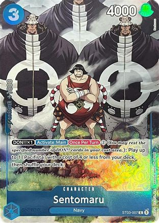 Sentomaru (Premium Card Collection -BANDAI CARD GAMES Fest. 23-24 Edition-) Foil (ST03-007) - One Piece Promotion Cards | Silver Goblin