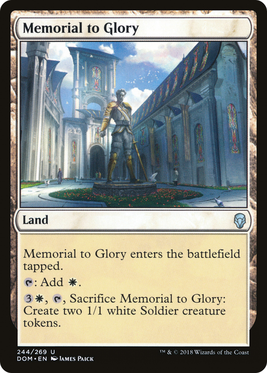 Memorial to Glory [Dominaria]