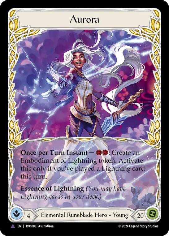 Aurora (Marvel) (Alternate Art) [ROS008] (Rosetta)  Cold Foil | Silver Goblin