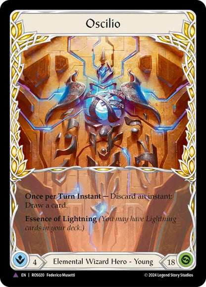 Oscilio (Marvel) (ROS020) Cold Foil - Rosetta