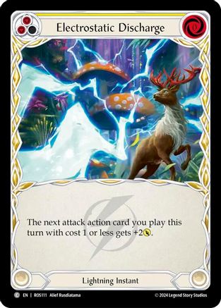 Electrostatic Discharge (Yellow) (ROS111) - Rosetta