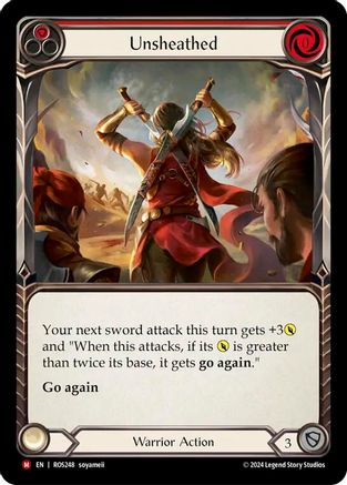 Unsheathed (ROS248) Rainbow Foil - Rosetta