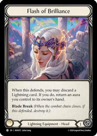 Flash of Brilliance Cold Foil (ROS072) - Rosetta | Silver Goblin