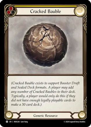 Cracked Bauble  (ROS238) - Rosetta | Silver Goblin