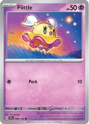 Flittle (068/142) [Scarlet & Violet: Stellar Crown] Reverse Holofoil