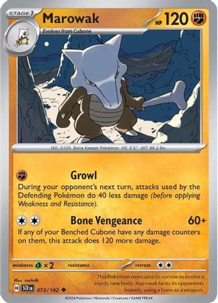 Marowak (73) - Stellar Crown