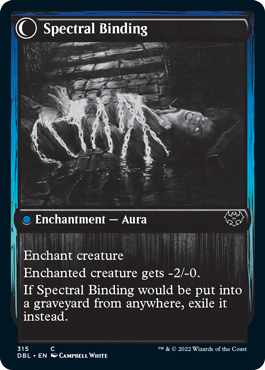Binding Geist // Spectral Binding [Innistrad: Double Feature] Foil