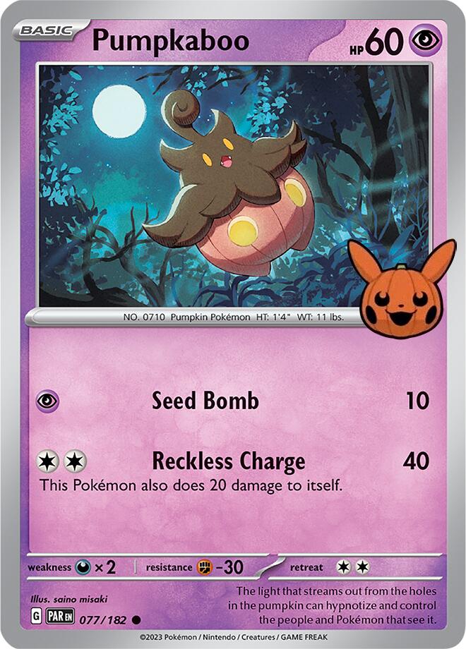 Pumpkaboo (077/182) [Trick or Trade 2024] | Silver Goblin