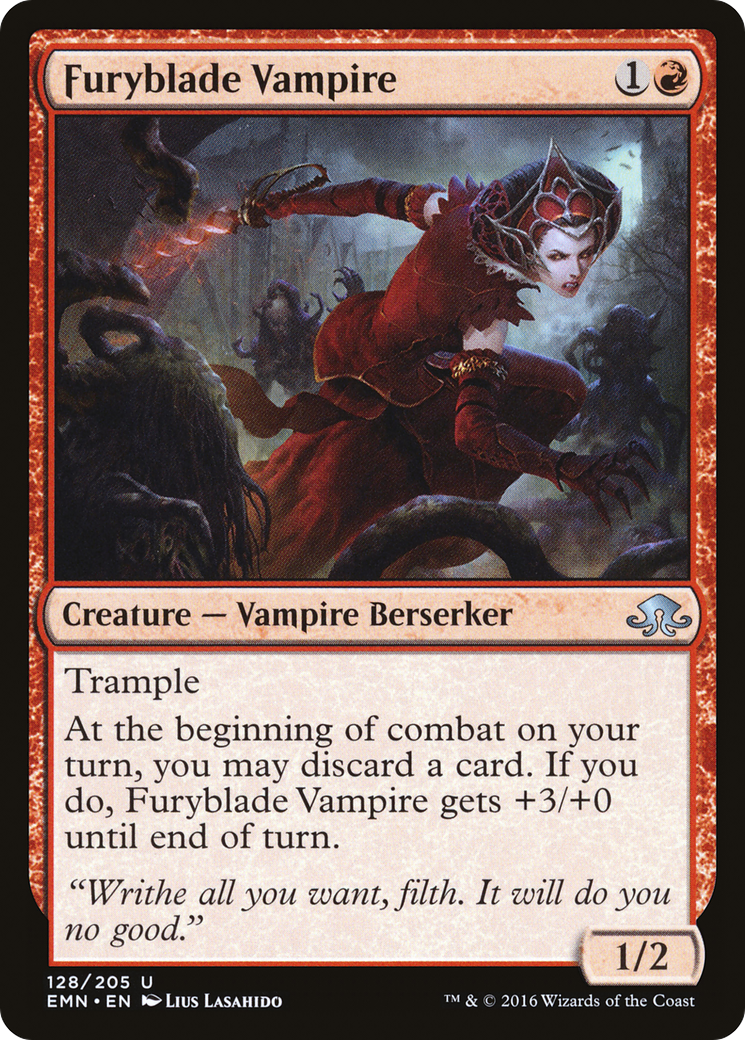 Furyblade Vampire [Eldritch Moon] Foil