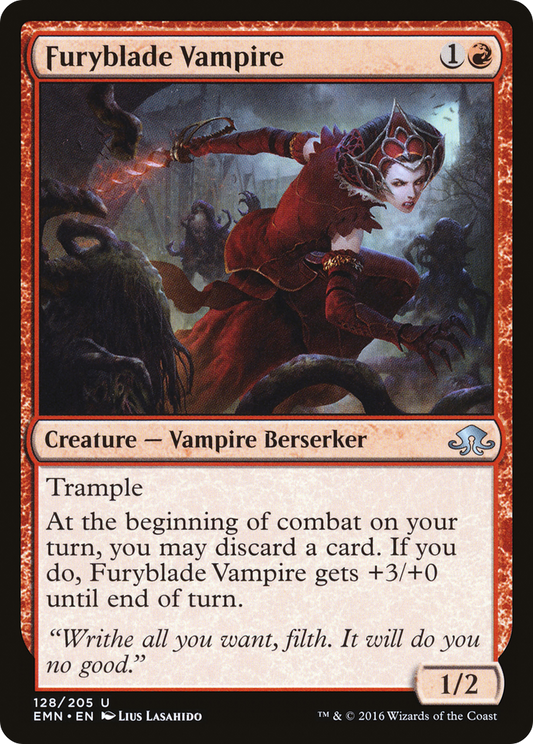 Furyblade Vampire [Eldritch Moon] Foil