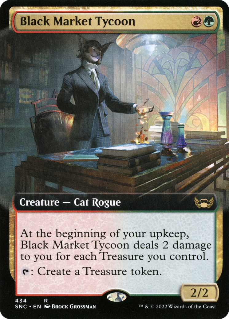 Black Market Tycoon (Extended Art) [Streets of New Capenna] | Silver Goblin