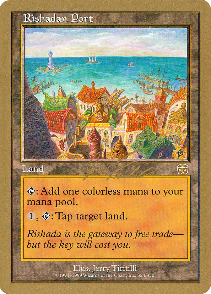 Rishadan Port (Jon Finkel) [World Championship Decks 2000] | Silver Goblin