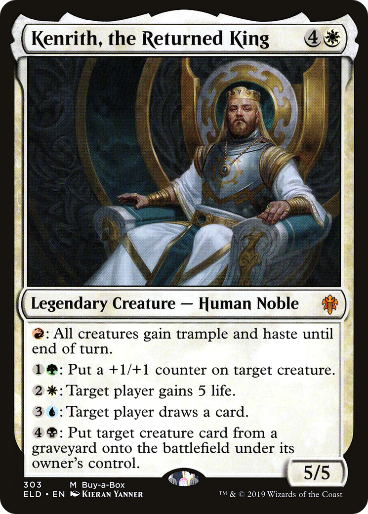 Kenrith, the Returned King [Throne of Eldraine] | Silver Goblin