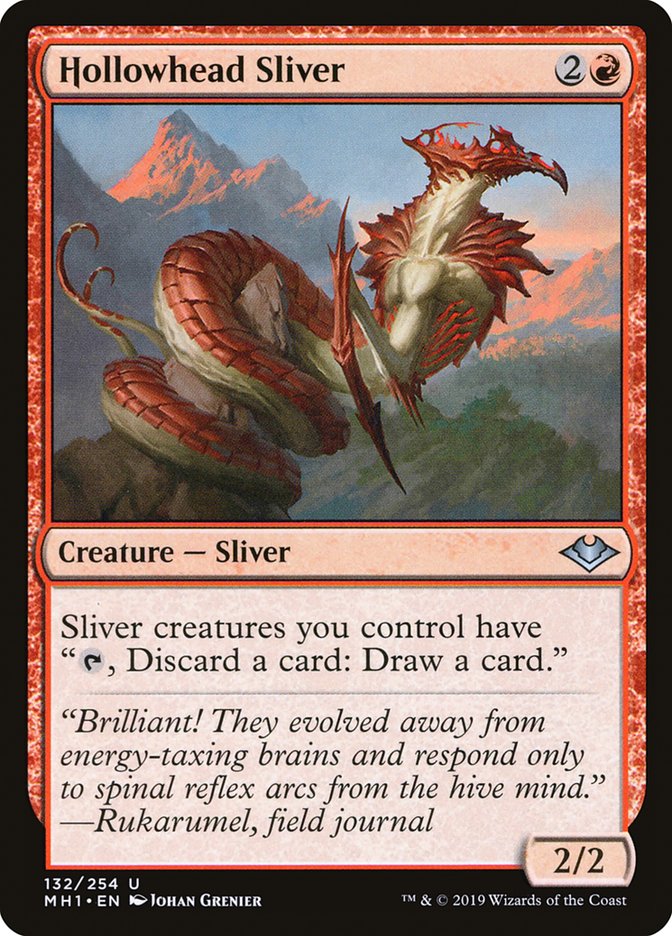 Hollowhead Sliver [Modern Horizons] | Silver Goblin