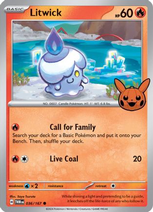 Litwick (36) - Trick or Trade BOOster Bundle 2024