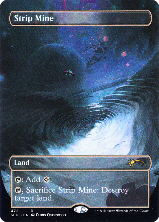 Strip Mine (Galaxy Foil) [Secret Lair Drop Series]