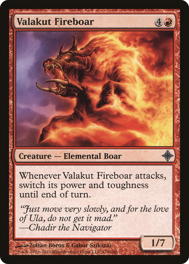 Valakut Fireboar [Rise of the Eldrazi] | Silver Goblin