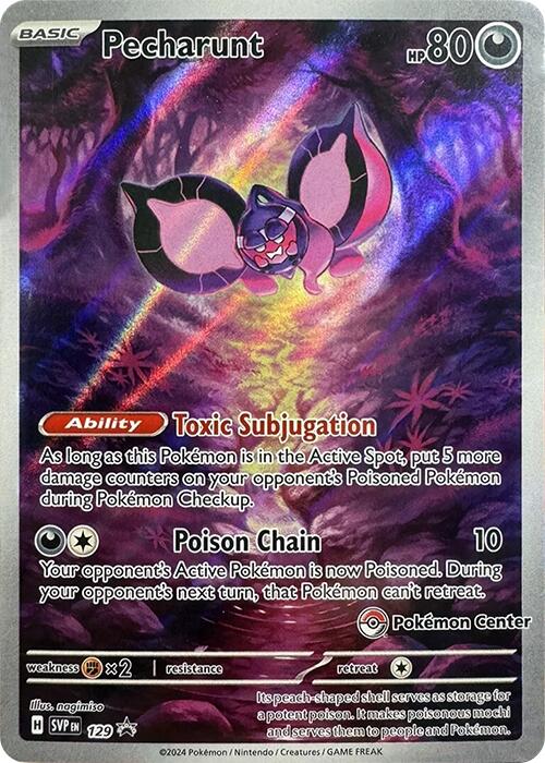 Pecharunt (129) (Pokemon Center Exclusive) [Scarlet & Violet: Black Star Promos] | Silver Goblin