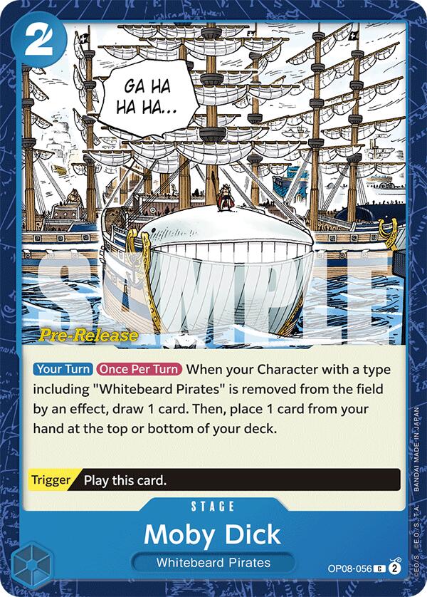 Moby Dick [Two Legends Pre-Release Cards] | Silver Goblin