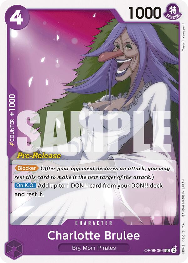 Charlotte Brulee [Two Legends Pre-Release Cards] | Silver Goblin