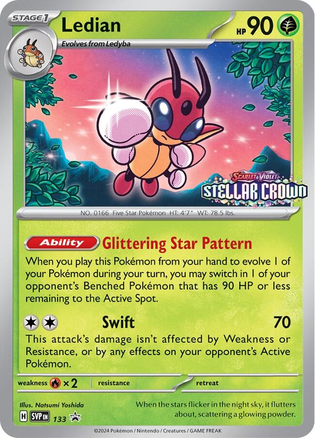 Ledian (SVP133) [Scarlet & Violet: Black Star Promos] | Silver Goblin