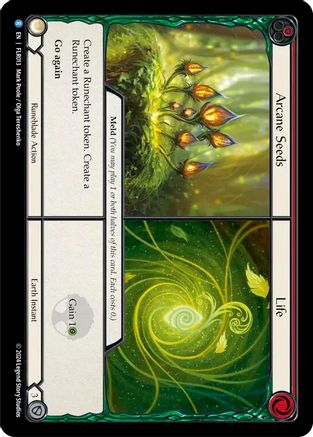 Arcane Seeds <> Life  (FLR013) - Blitz Deck: Rosetta - Florian | Silver Goblin