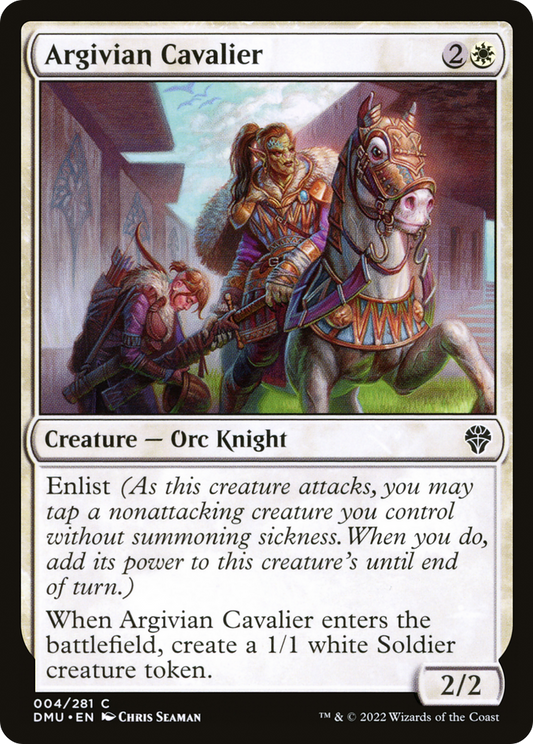 Argivian Cavalier [Dominaria United]