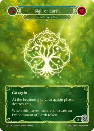 Sigil of Earth (Marvel) (ROS070) Cold Foil - Rosetta