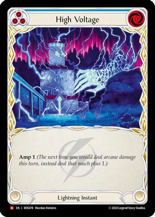 High Voltage (ROS078) Rainbow Foil - Rosetta