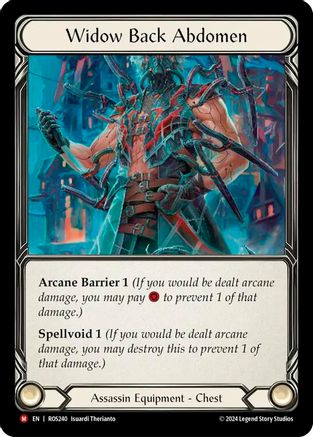 Widow Back Abdomen (ROS240) - Rosetta