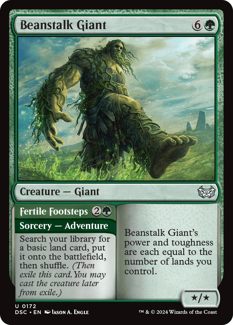 Beanstalk Giant [Duskmourn: House of Horror Commander] | Silver Goblin