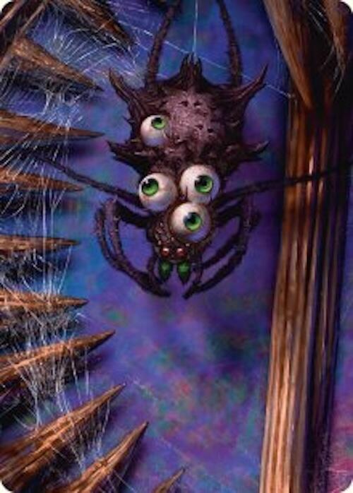 Spider Art Card [Duskmourn: House of Horror Art Series] | Silver Goblin