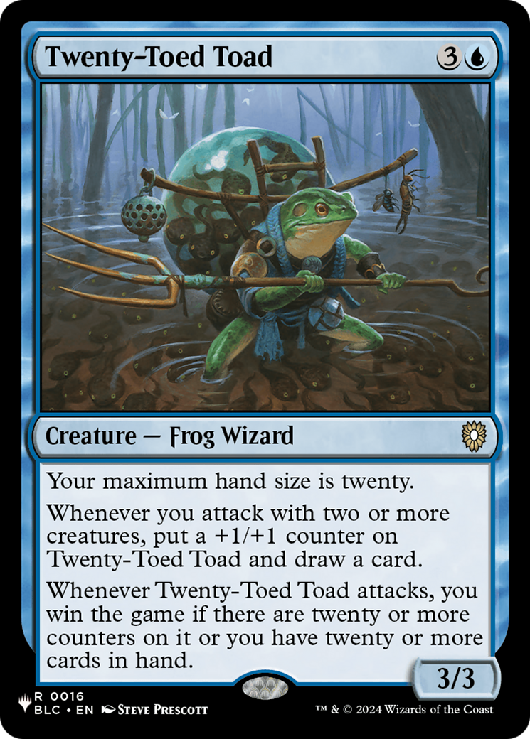 Twenty-Toed Toad [The List] | Silver Goblin