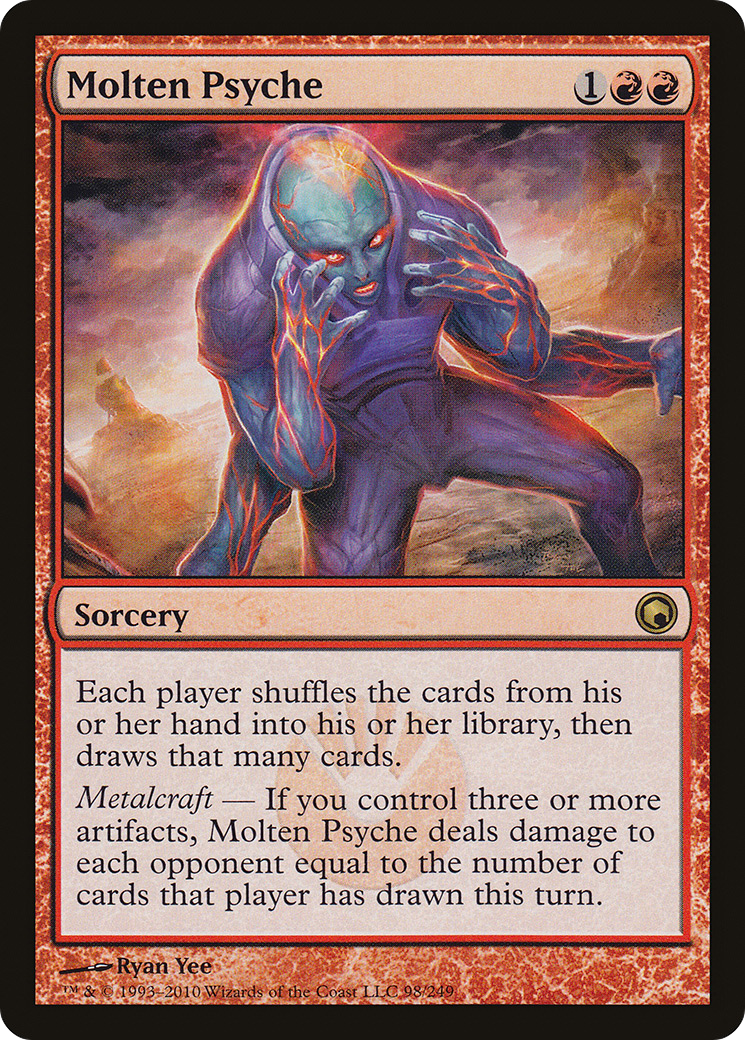 Molten Psyche [Scars of Mirrodin] | Silver Goblin