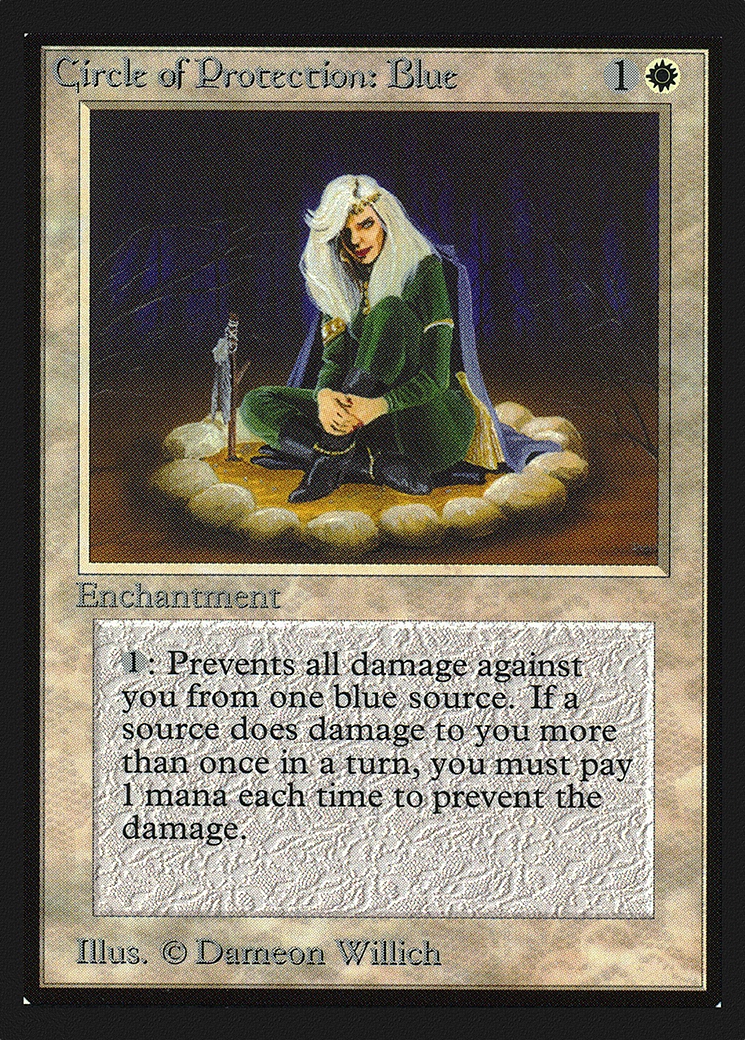 Circle of Protection: Blue [Collectors' Edition] | Silver Goblin