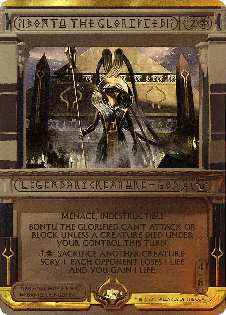 Bontu the Glorified (Invocation) [Amonkhet Invocations] | Silver Goblin