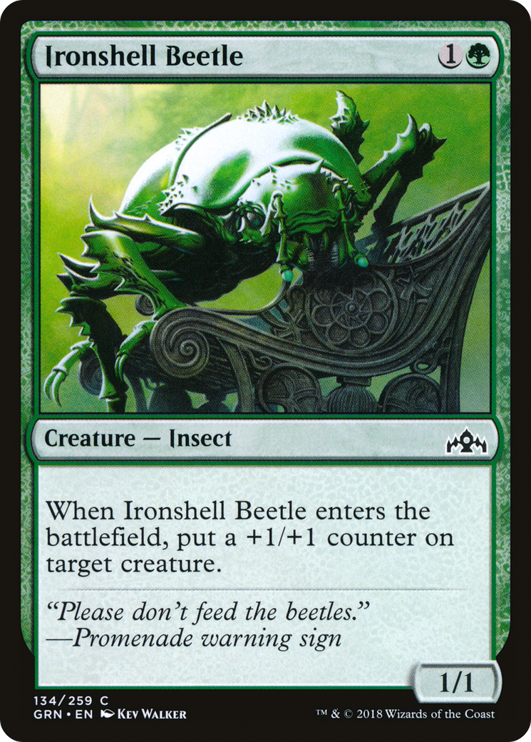 Ironshell Beetle [Guilds of Ravnica] | Silver Goblin