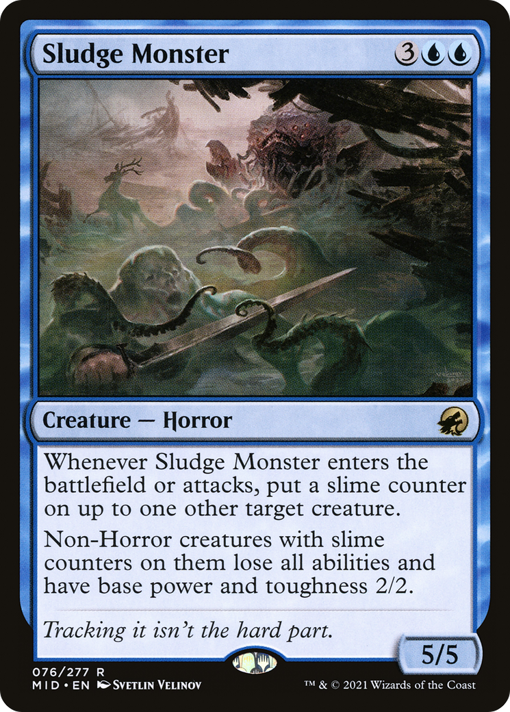 Sludge Monster [Innistrad: Midnight Hunt] | Silver Goblin