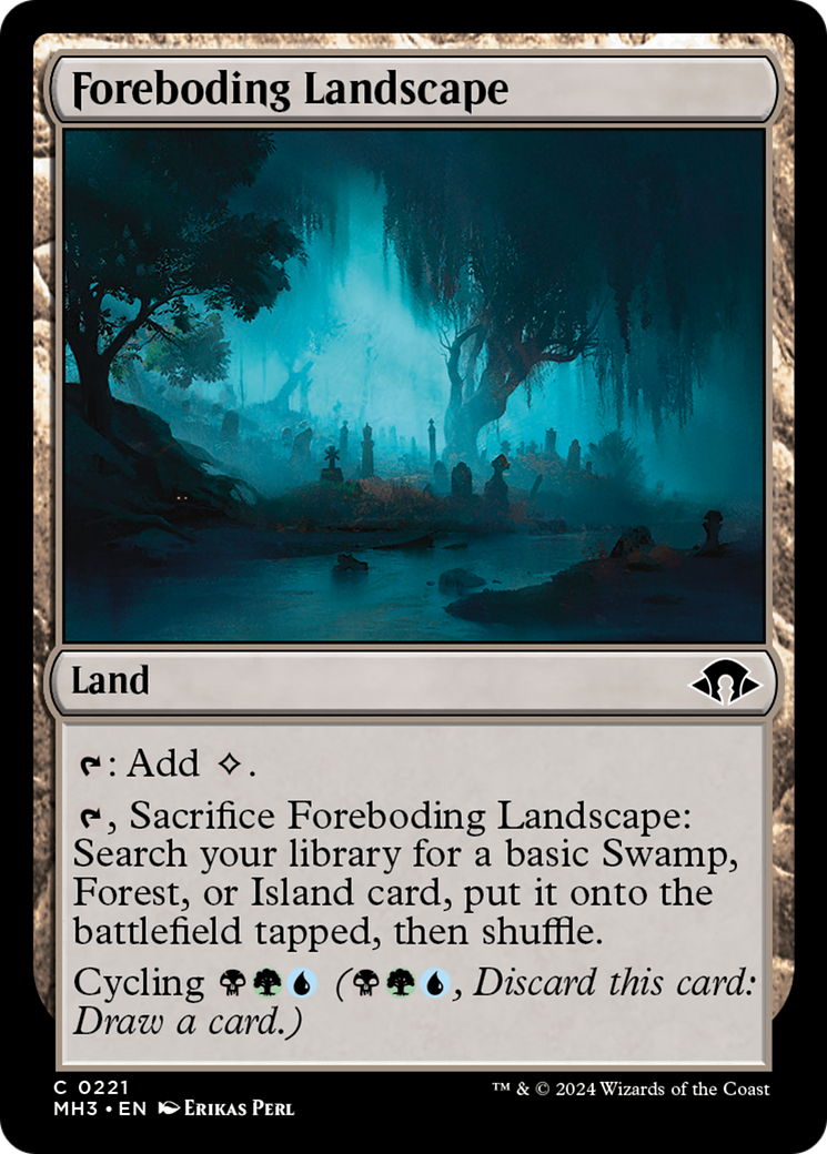 Foreboding Landscape [Modern Horizons 3] | Silver Goblin