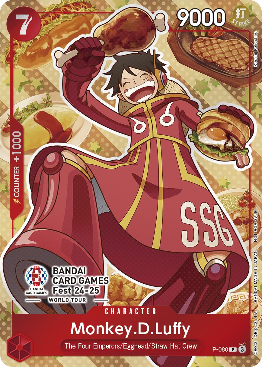 Monkey.D.Luffy (Bandai Card Games Fest 24-25) [One Piece Promotion Cards] | Silver Goblin