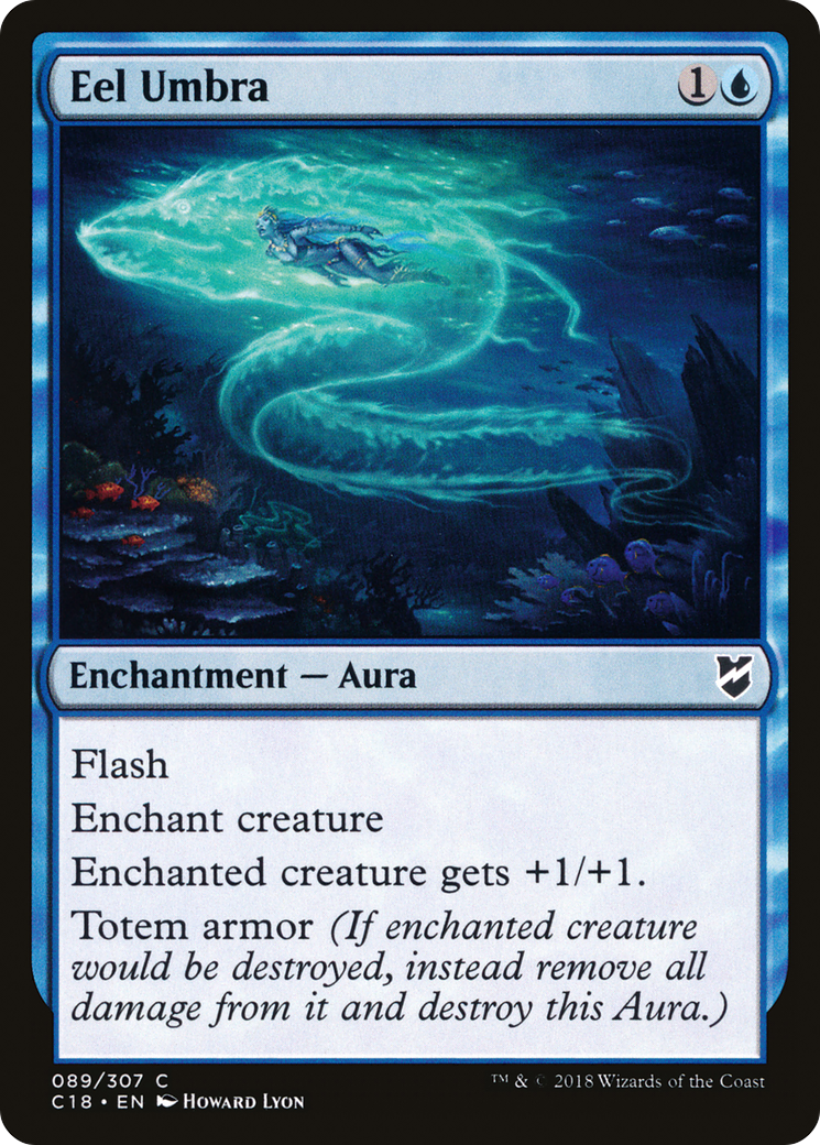 Eel Umbra [Commander 2018] | Silver Goblin