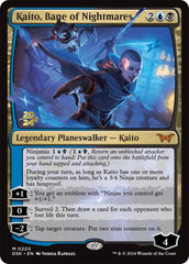 Kaito, Bane of Nightmares [Duskmourn: House of Horror Prerelease Promos] | Silver Goblin