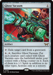 Ghost Vacuum [Duskmourn: House of Horror Prerelease Promos] | Silver Goblin