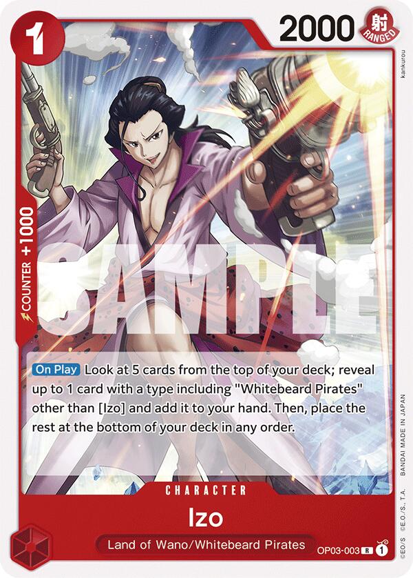 Izo [Starter Deck: RED Edward.Newgate] | Silver Goblin