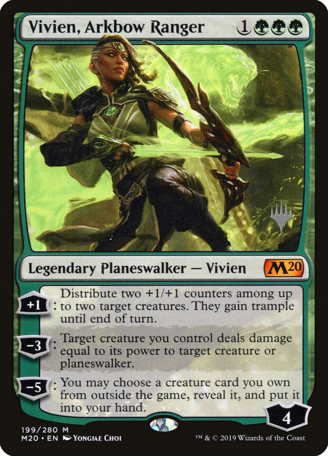 Vivien, Arkbow Ranger (Promo Pack) [Core Set 2020 Promos] | Silver Goblin