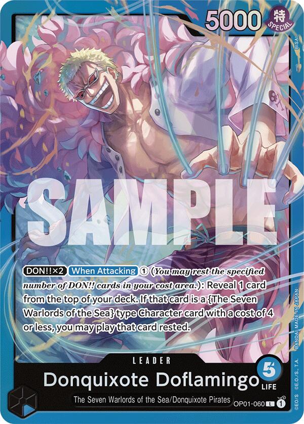 Donquixote Doflamingo [Starter Deck: BLUE Donquixote Doflamingo] | Silver Goblin