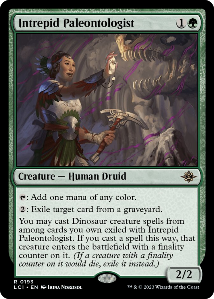 Intrepid Paleontologist [The Lost Caverns of Ixalan] | Silver Goblin