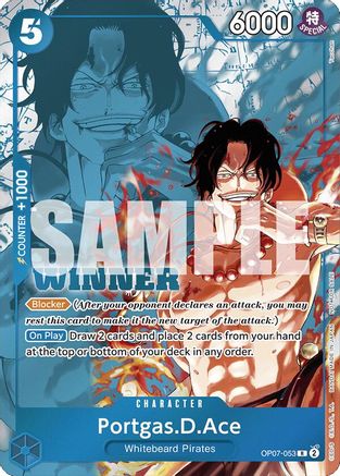 Portgas.D.Ace (Winner Pack 2024 Oct.-Dec.) [One Piece Promotion Cards] | Silver Goblin