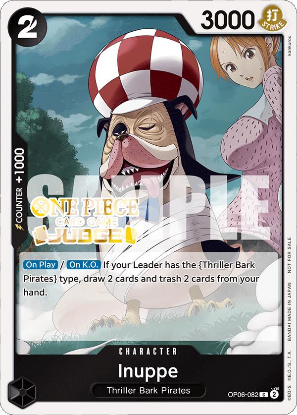 Inuppe (Judge Pack Vol. 4) [One Piece Promotion Cards] | Silver Goblin